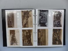 A Malvern postcard collection in one album,
