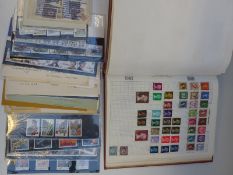 A collection of stamps,