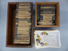 A collection of magic lantern slides and postcards Edwardian onwards, stage and screen, humorous,