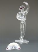 Swarovski Crystal 2003 Magic of the Dance figure Antonio, with name plaque, in original boxes.