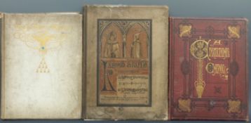 [Illuminated] A Christmas Carol, London with inscription 1873,