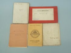 A Victorian cloth backed map Geological Survey of England and Wales,