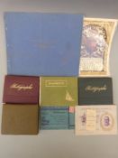 A quantity of ephemera and photograph albums including Devon and the South Coast, yachts,