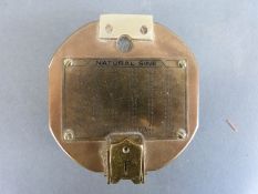 A Stanley natural sine compass