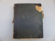 A late 19thC scrap album