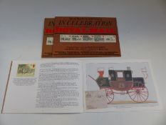 Two stamp albums with Royal Wedding collection etc