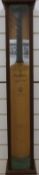 B Warsop signed cricket bat, England v West Indies 1957,