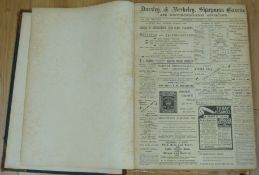 A large bound book of Dursley, Berkeley,