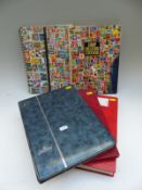 Six stockbooks of Commonwealth and foreign stamps