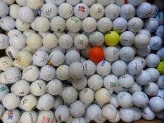 Approximately 200 collectable logo golf balls