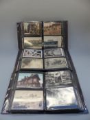 An album of postcards, mainly actresses but includes some shipping interest, Ipswich, North Wales,