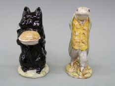 Two Beswick Beatrix Potter figures Duchess With Pie and Sir Isaac Newton