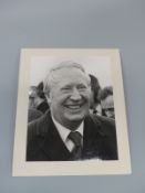 Signed Edward Heath photograph with dedication to Jane Parsons (Jane Parsons collection)
