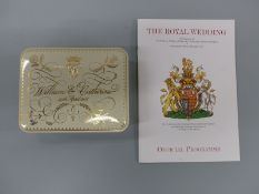 A piece of William & Catherine 29 April 2011 wedding cake,