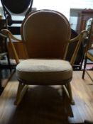 An Ercol rocking chair