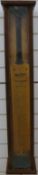 A Tom Graveney signed England v New Zealand Test Match cricket bat in display case,