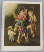 A signed Alec Douglas Home 10 Downing Street Christmas card with additional personal message (Jane