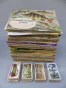 A collection of largely Brooke Bond tea cards, wildlife, birds etc in albums and loose examples,