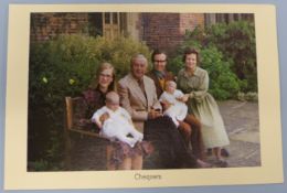 Signed Harold Wilson 1975 Christmas card (Jane Parsons collection)