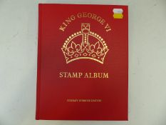 A GB King George VI Stanley Gibbons album and contents.