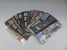 Stockbooks of all world stamps and GB stamps and presentation packs