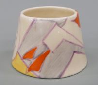 Clarice Cliff Bizarre salt, 3.