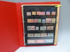 An album containing a collection of stamps from Egypt, mint and used,