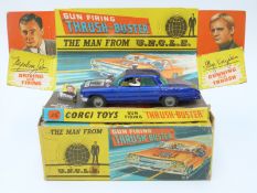 Corgi Toys diecast model Man From U.N.C.L.E 'Thrush Buster', 497, in original box with Waverly ring.
