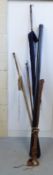 Rodon Boron/Graphite trout fishing rod, split cane rods including Farlow & Co,