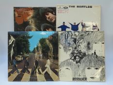 The Beatles - Help, Rubber Soul and Revolver, early issues, yellow & black labels,