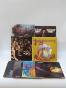 Jimi Hendrix eight albums later UK (Polydor) and US pressings including Are You Experienced,