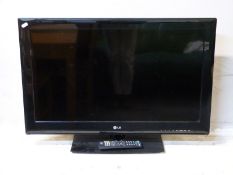An LG 32LS3400 flat screen television