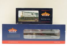 Two Bachmann 00 gauge BR locomotives 4-6-0 Standard Class 4MT 75001 30-060A and 0-6-0 08 Diesel