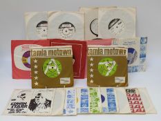 A selection of soul singles including TMG769 The Jackson 5 and TMG770 - The Four Tops both green