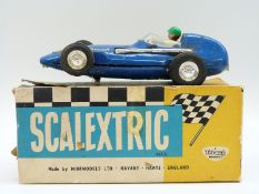 Tri-ang Scalextric model motor racing Vanwall Racing Car C55, in original box.