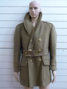 WWII American greatcoat short style,
