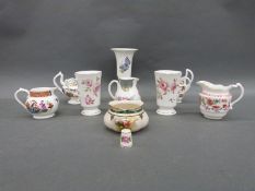 Royal Worcester ceramics to include boxed jugs and other unboxed items