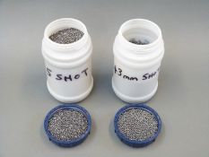 Over 10kg of lead shot.