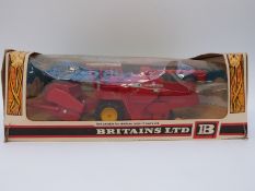 Britains model Massey Ferguson Combine Harvester 9570, in original box.