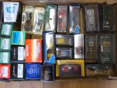 Twenty-nine Solido, Top Model, Jouef, IXO Models, ERTL and similar diecast model vehicles,