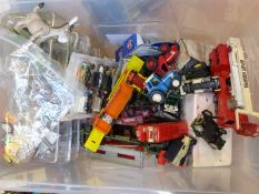 Forty Matchbox, Dinky, Corgi,