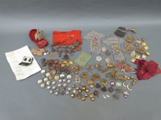 A quantity of WWI militaria relating to 2nd Lieutenant E E Keen RGA,
