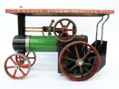 Mamod TE1A live steam traction engine and accessories
