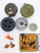 Greys soft fishing case with 'The Competitor' reel,