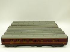 Six Lima 0 gauge LMS coaches