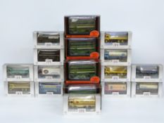 Twenty Exclusive First Editions (EFE) diecast model buses and lorries,