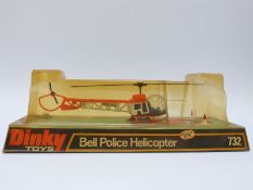 Dinky Toys diecast Bell Police Helicopter 732,