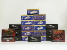 Twenty-two Altlas Editions diecast model vehicles including Best of British Police Cars,