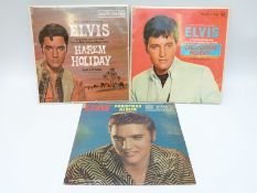 Approximately 25 Elvis Presley albums, some black RCA red spot labels,