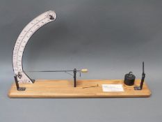 Acuflex III spine tester archery arrow tester by Roy Day of Maple Ridge Canada.